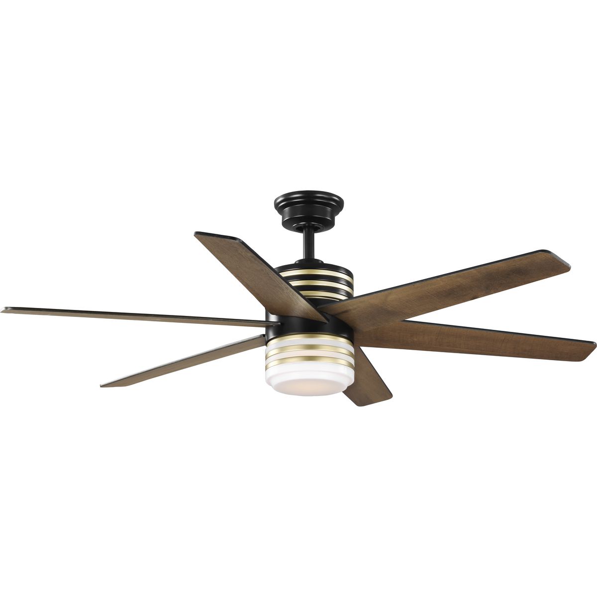 56 Inch Modern Ceiling Fan with DC Motor - 6 Blades for Energy Efficient Cooling - Perfect for Living Room, Bedroom & Office