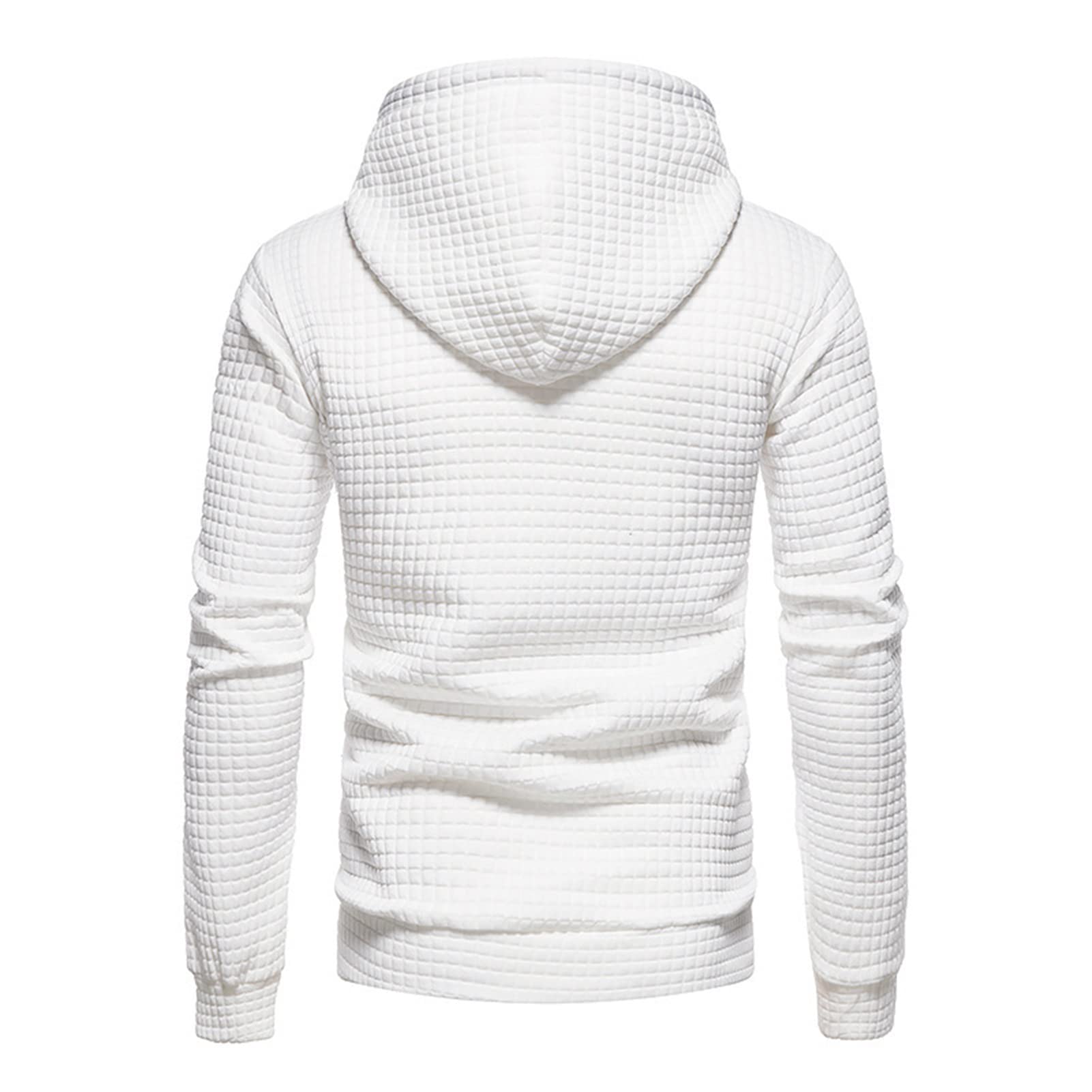 Men's Casual Hooded Sweatshirt - Long Sleeve Pullover Hoodie with Pocket | Winter Warm Fleece Loungewear for Gym, Outdoor & Everyday Wear