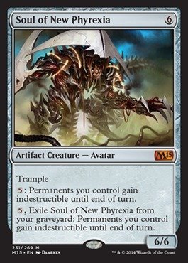 Magic The Gathering Soul of New Phyrexia Card (231/269) - MTG 2015 Core Set - Rare Foil Trading Card Game for Collectors & Players - Perfect for Commander, Modern & Standard Deck Building