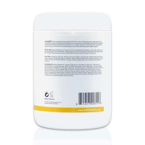 Facial Massage Cream for European Skin Care - 33.8 fl oz (1000ml) Vitamin Enriched Moisturizer - 2 Pack - Perfect for Spa Days & Anti-Aging Skincare Routine