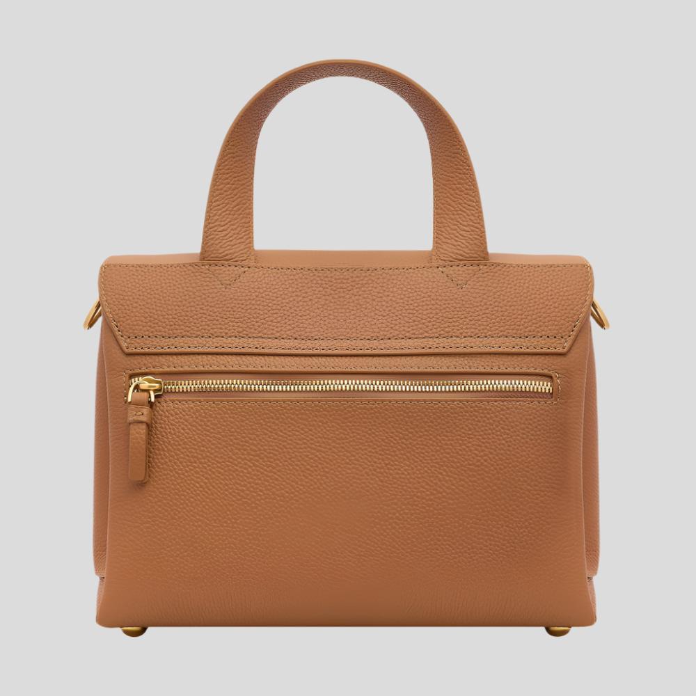 Tryhard Leather Crossbody Bag for Women - Stylish & Durable Tan Shoulder Purse - Perfect for Travel, Work & Everyday Use