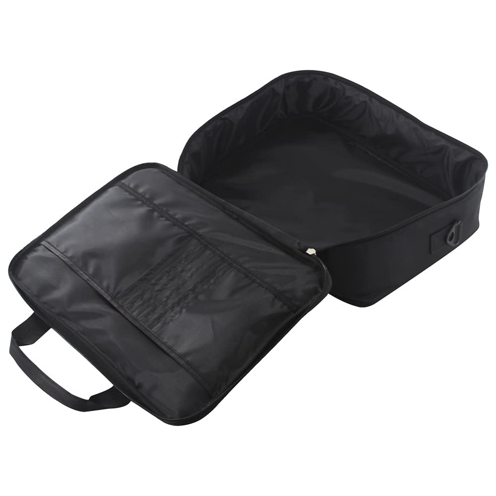 Waterproof Shockproof Travel Storage Bag for PS5/PS5 Slim/PS4 Console & Accessories - Adjustable Handle Protective Case with Pockets for Controllers & Headset - Perfect for Gaming Travel & Home Organization