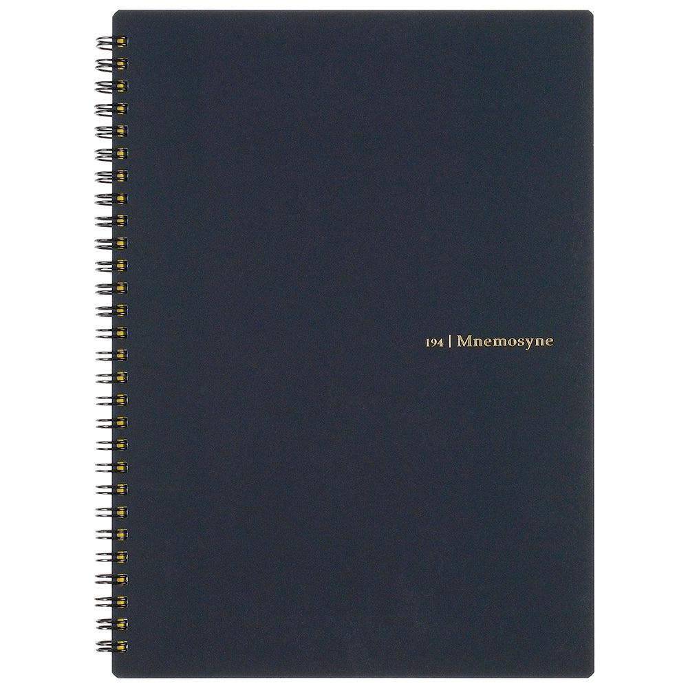 Premium Maruman Mnemosyne Notebook - B5 Size, 7mm Horizontal Lined Paper (N194A) for Office, School & Journaling - Smooth Writing & Durable Cover