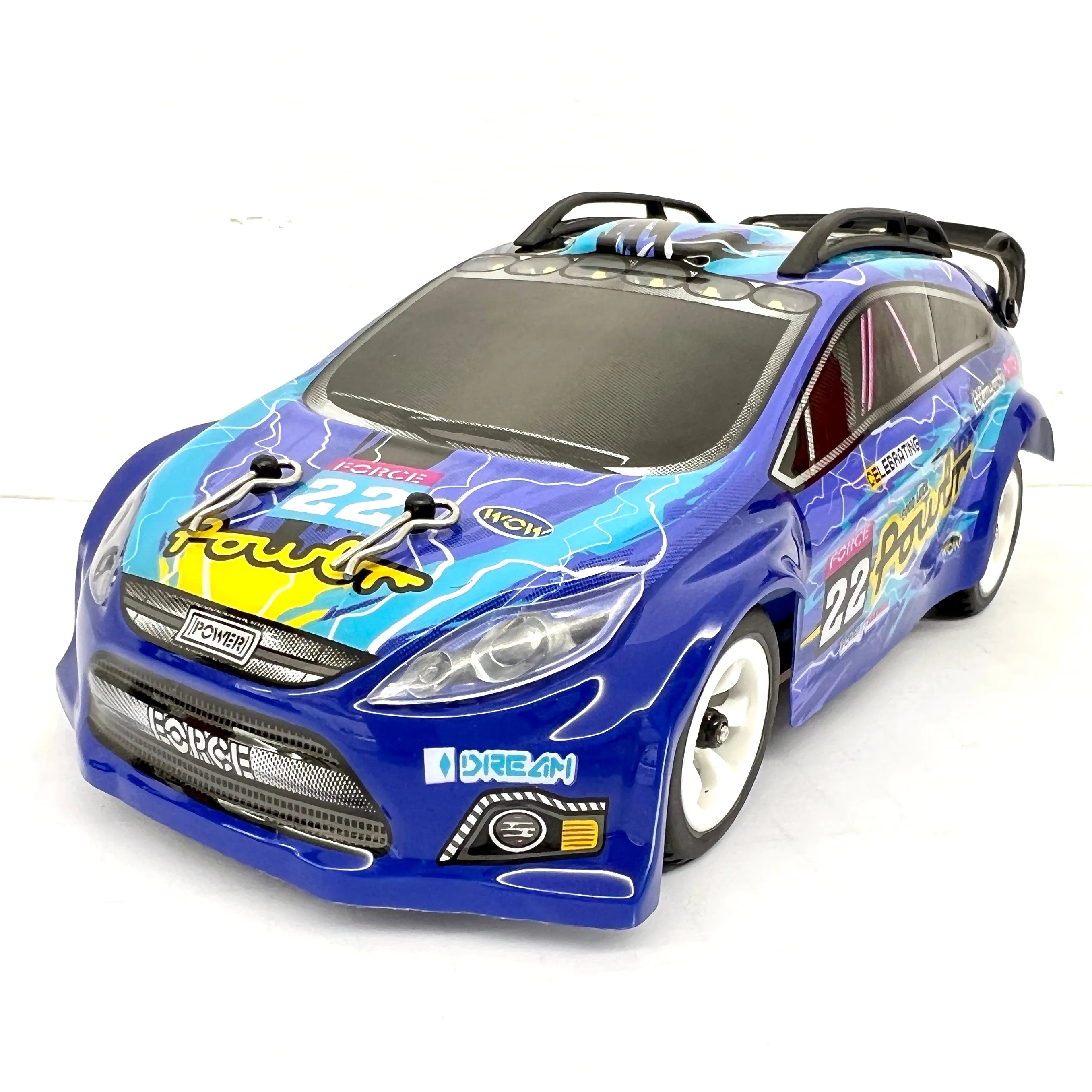 WLTOYS 284010 1/28 Scale 2.4Ghz 4WD Brushed RC Rally Car RTR Ready-to-Race with LED Lights - Perfect for Indoor Racing, Backyard Drifting & RC Car Enthusiasts