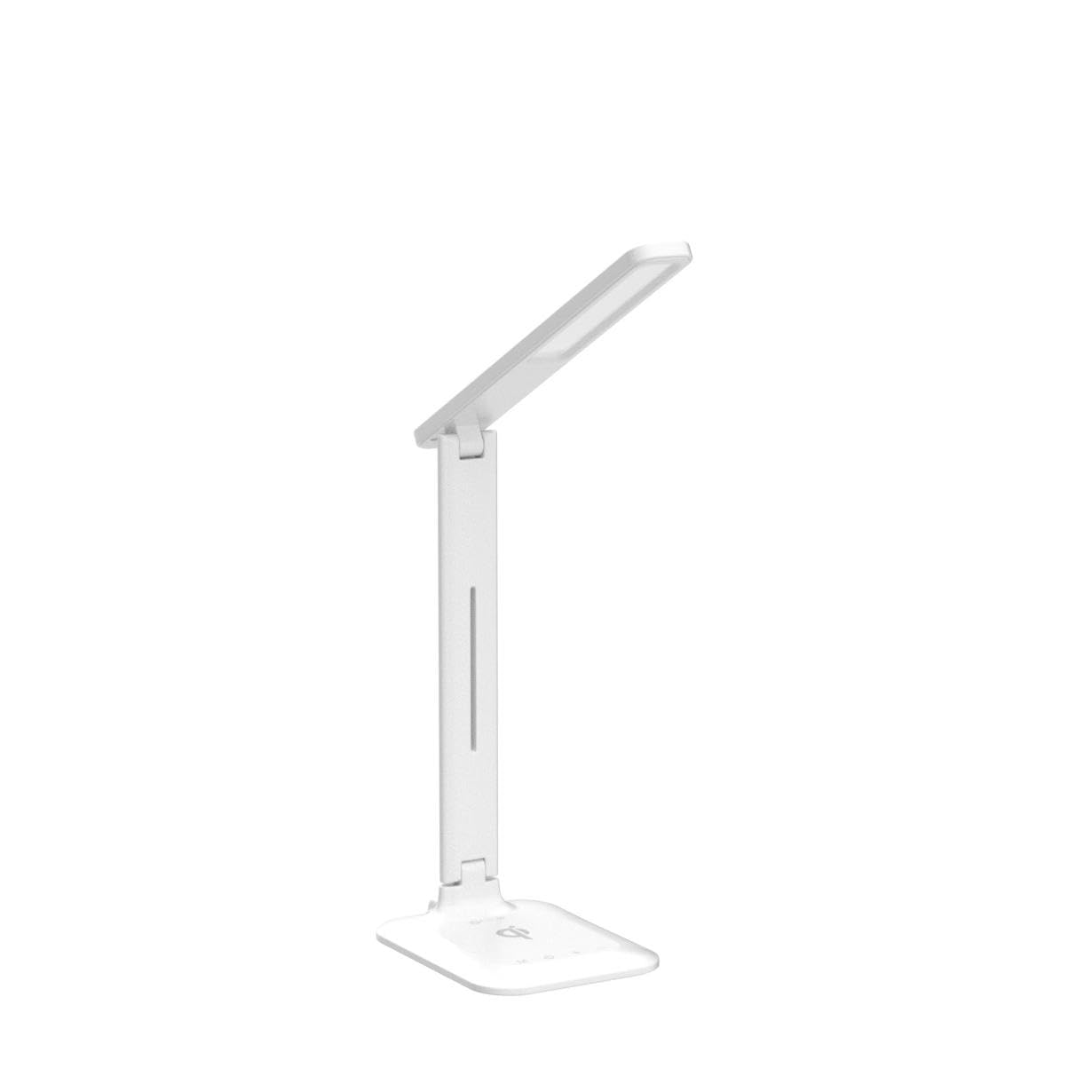 OttLite Charge Up LED Desk Lamp with Wireless Qi Charging & USB Port | ClearSun LED Technology | Adjustable Neck & 3 Color Modes | Eye Strain Relief | Perfect for Home Office, Study & Travel Workspaces
