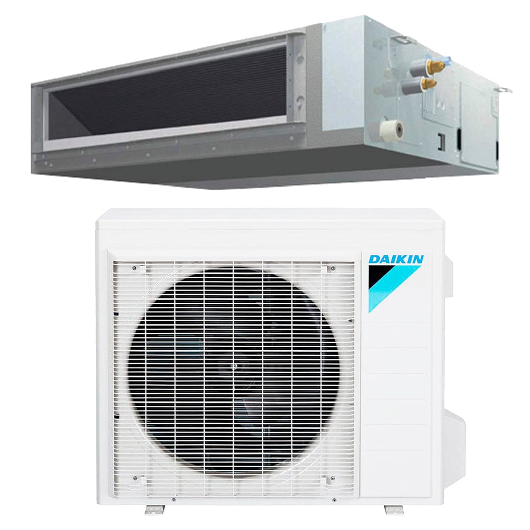 Daikin 24000 BTU 15.2 SEER2 Medium Static Mini Split Concealed Ducted Heat Pump Air Conditioner - Energy Efficient Cooling & Heating for Homes, Offices, and Small Businesses