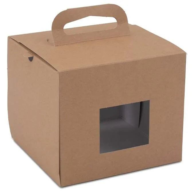 Comatec Kraft Bento Lunch Box - Eco-Friendly Japanese Style Food Container for Office, School & Picnic - Reusable Paper Carry Case for Meals On The Go