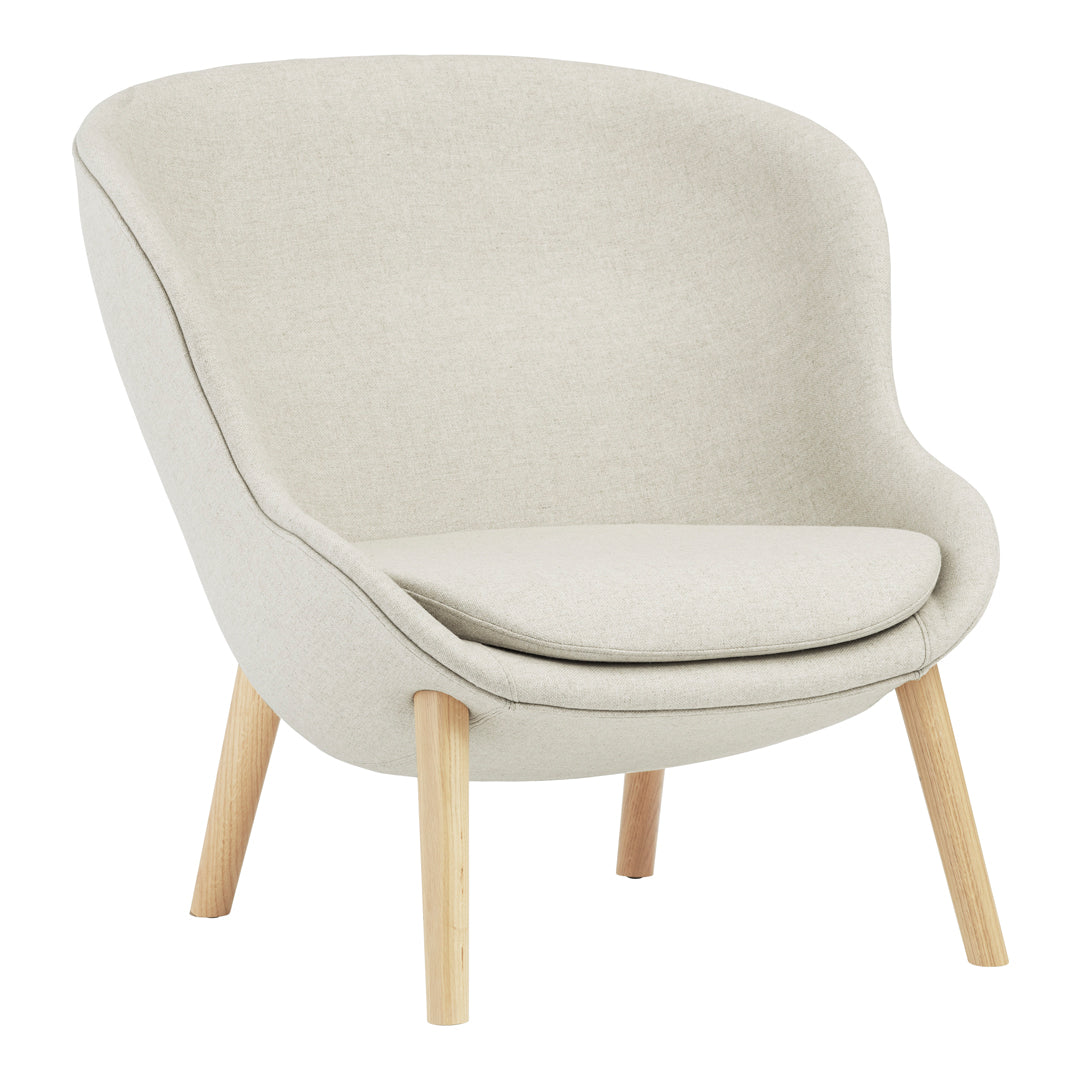 Modern Hyg Lounge Chair with 4 Sturdy Legs - Comfortable Low Profile Design for Living Room, Bedroom or Office Relaxation