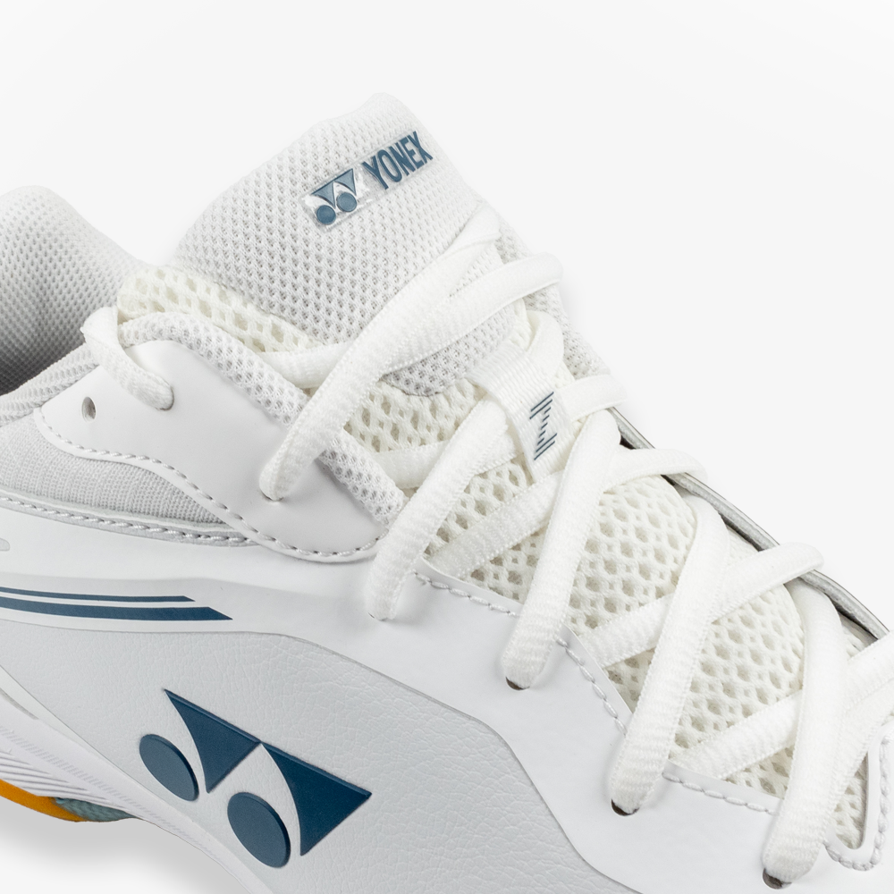 Yonex Power Cushion 65 Z4 Women's Badminton Shoes - White (2025) | Lightweight Comfort & Shock Absorption for Court Sports & Training