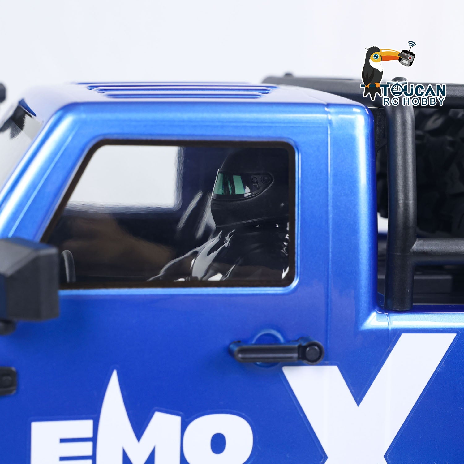 1/8 Scale CROSS RC EMOX 4WD Off-Road RC Crawler Truck with Light & Sound, 2-Speed Transmission - Ready-to-Run Hobby Grade Remote Control Car for Rock Crawling, Trail Adventures & Backyard Driving
