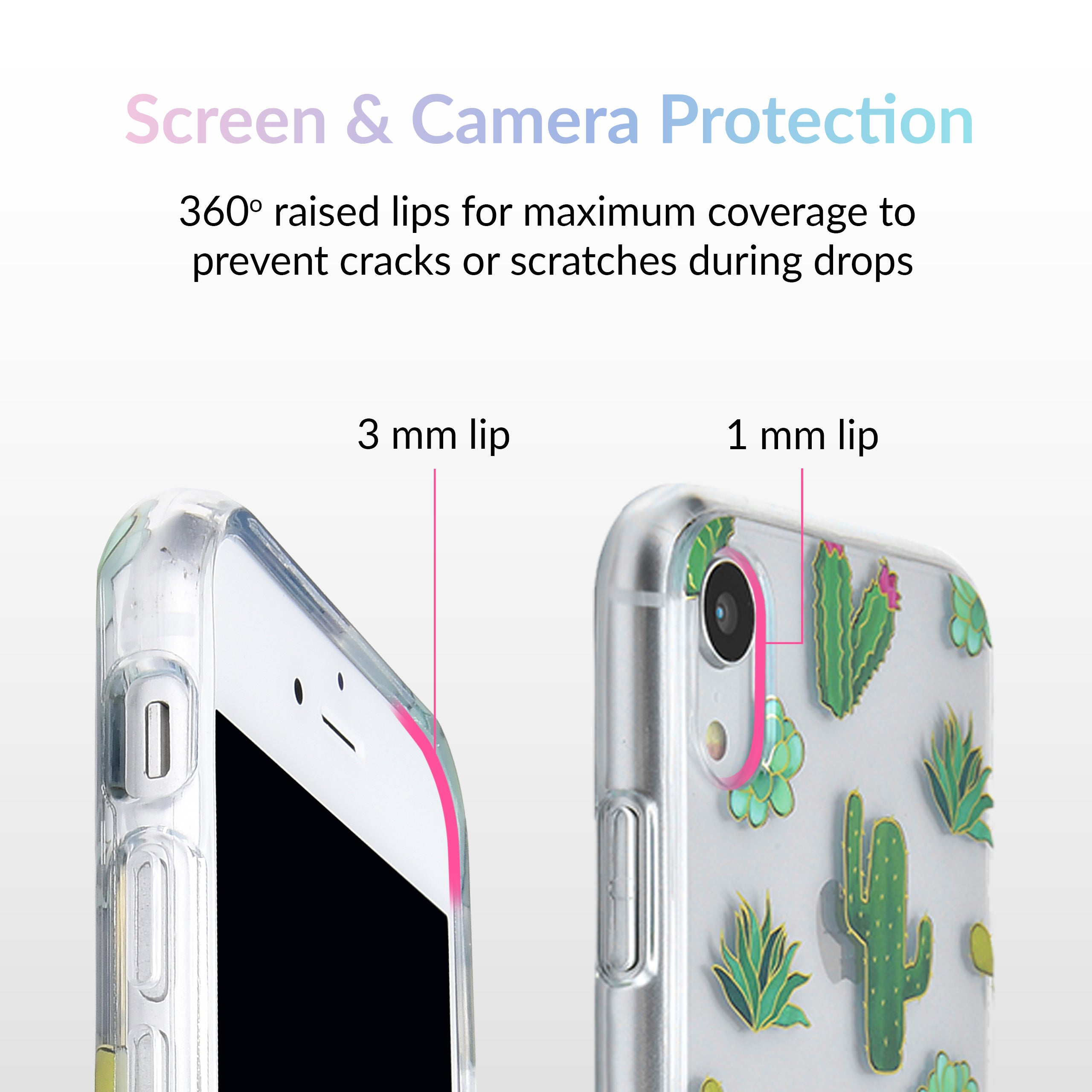 Cactus iPhone Case - Durable & Stylish Protective Cover for iPhone 13/14/15 Pro Max - Perfect for Outdoor Adventures & Daily Use