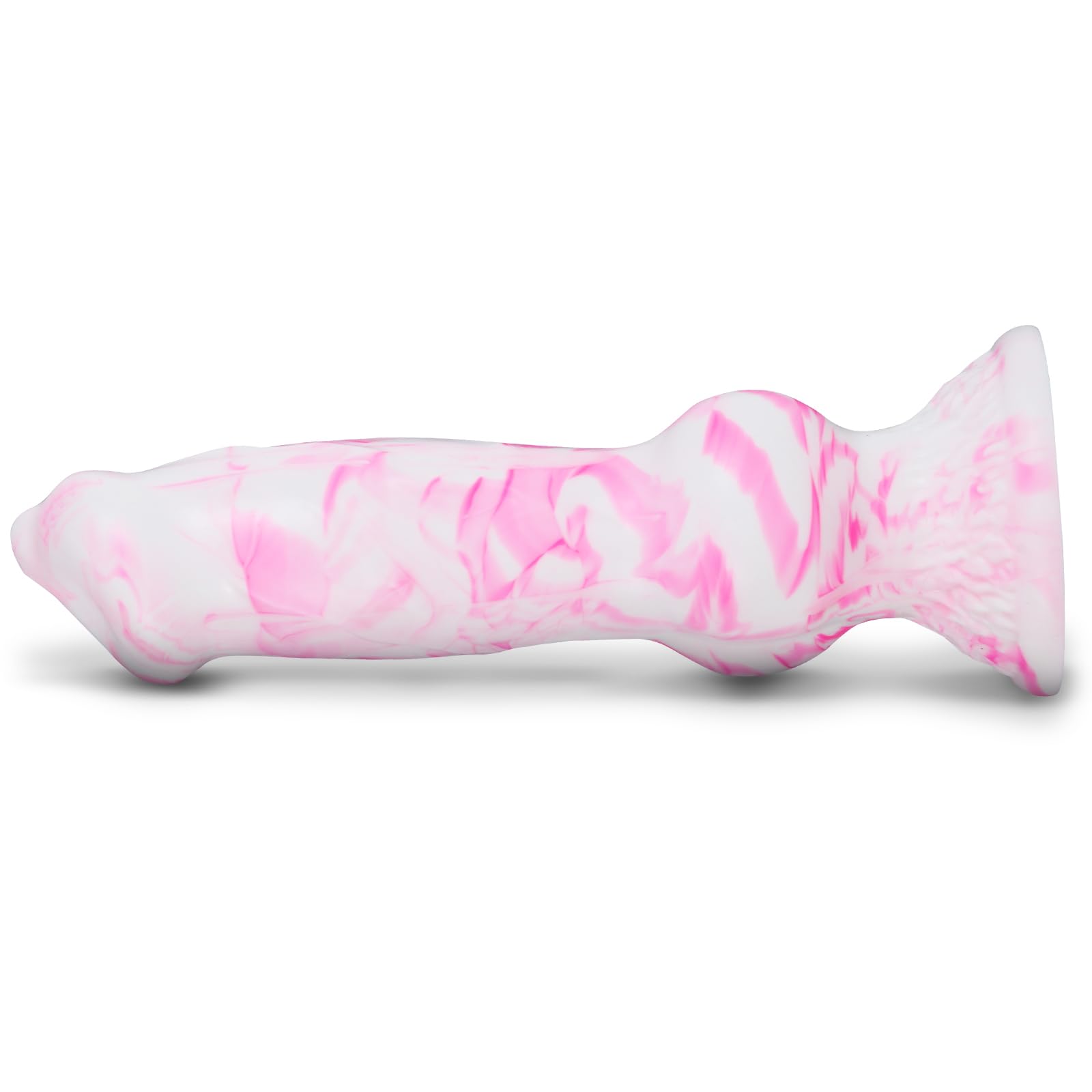 9.5 Inch Realistic Dog Knot Dildo with Suction Cup - 2.88