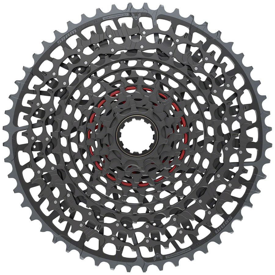 SRAM X0 Eagle T-Type XG-1295 12-Speed Cassette (10-52T) - Compatible with XD Driver - Black - Perfect for Mountain Biking & Off-Road Cycling