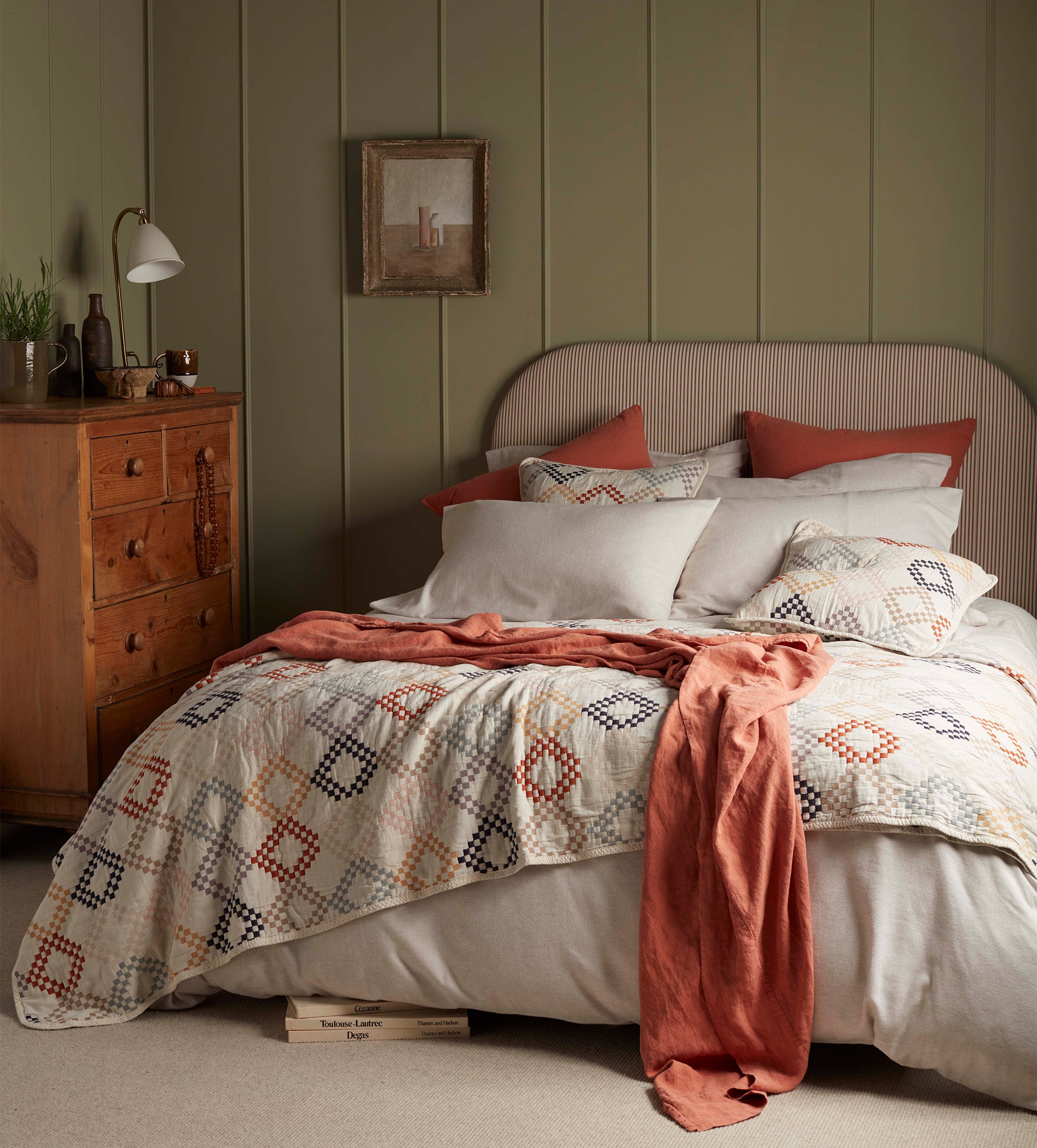 Premium 100% Cotton Brushed Bed Linen Set by Natural Henry - Ultra Soft & Breathable Sheets for Cozy Bedroom Comfort