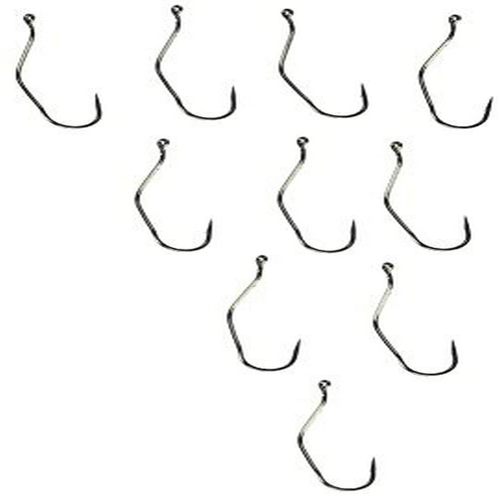 Mustad Slow Death Aberdeen Fishing Hook - Special Bent Shank Bronze Size 4 for Trout, Walleye & Panfish - Perfect for Slow Death Rig and Live Bait Fishing