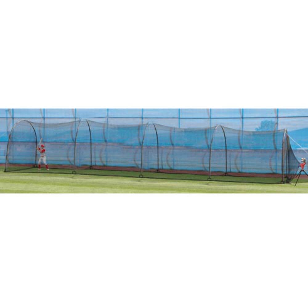 Heater Sports Xtender 48' Baseball Batting Cage for Home & Backyard Practice - Perfect for Baseball Training, Softball Hitting & Youth Sports Drills
