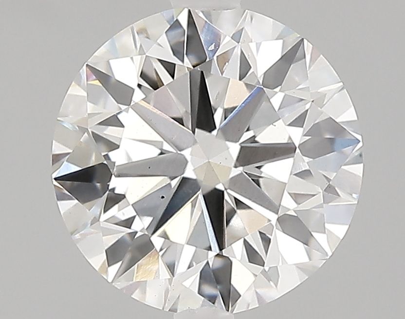 2.01 Carat F Color VS2 Clarity Round Lab-Created Diamond for Engagement Rings & Fine Jewelry