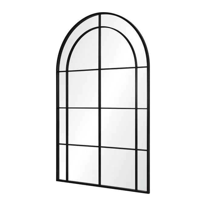 Atkinson Mirror - Full Length Wall Mirror with Rustic Wood Frame, Durable & Shatterproof for Bedroom, Living Room, Entryway - Perfect for Home Decor & Selfie Background