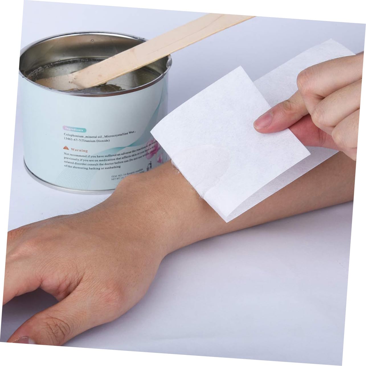 IPetboom Thick Nonwoven Hair Removal Strips - 80 Sheets per Bag, 2 Bags Included | Facial & Body Hair Remover for Women | Soft, Flexible Depilatory Wax Strips | Perfect for Smooth Skin at Home, Salon, or Travel
