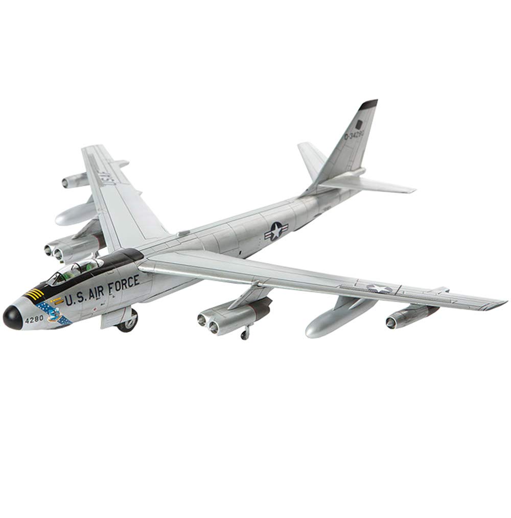 1/144 Scale USAF B-47 306th 8WM Bomber Plastic Model Kit - DIY Puzzle for Adults & Collectors - 9.7 x 9.2 Inch Display Aircraft - Perfect for Hobbyists, Gifts & Home/Office Decoration