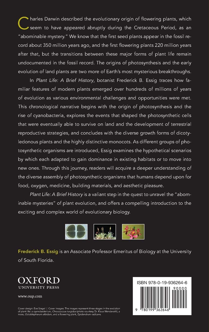 Plant Life: A Brief History - Explore the Evolution of Plants | Perfect for Botany Enthusiasts & Nature Lovers | Great for Home Libraries & Educational Gifts