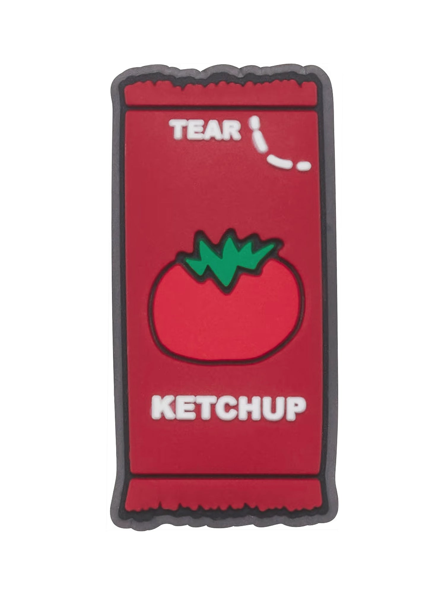 Crocs Jibbitz Ketchup Packet Charms - Fun & Customizable Shoe Accessories for Kids & Adults - Perfect for Crocs Clogs, Sandals & Sneakers - Great for Casual Wear, Gifts & Collectibles