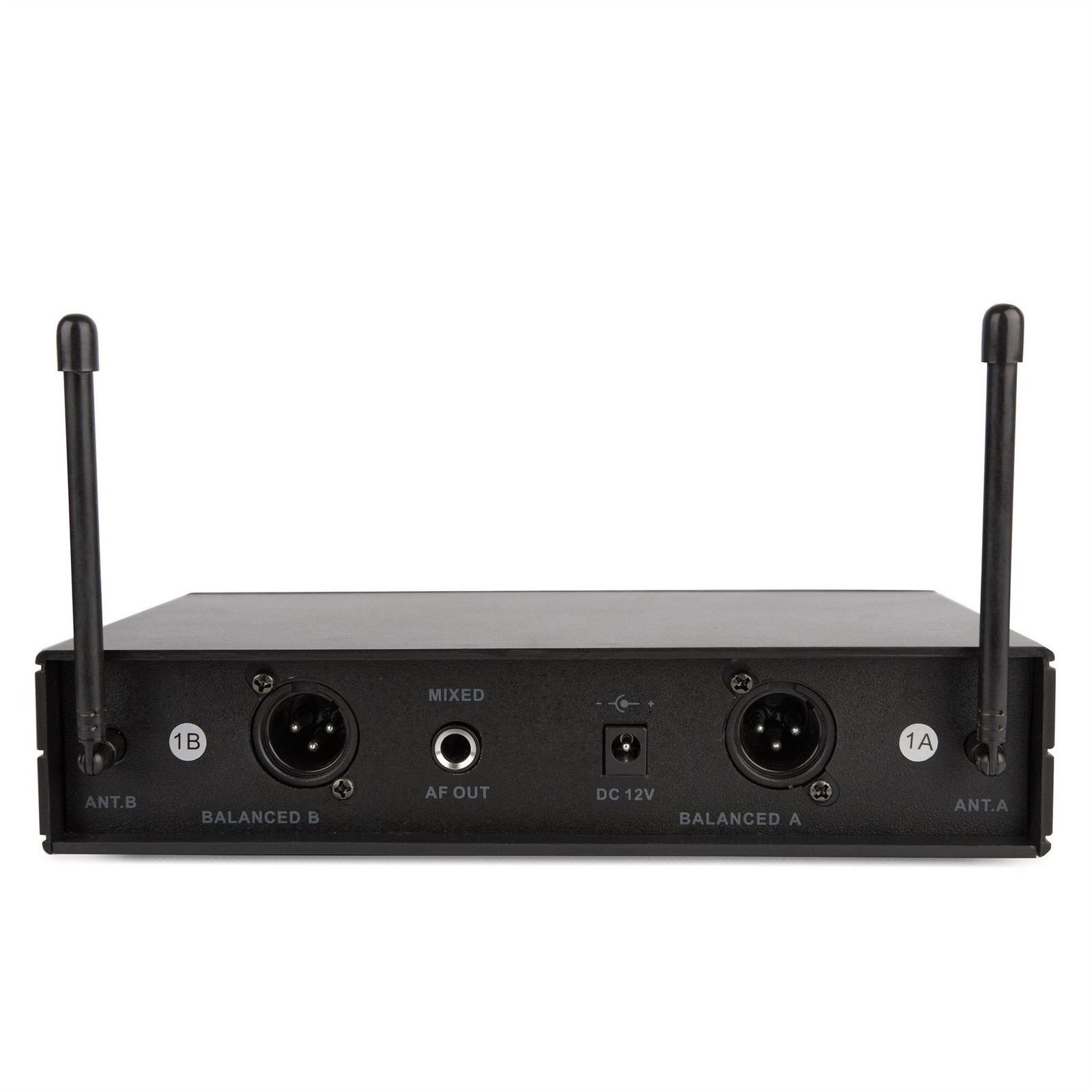 Professional UHF Dual Headset Wireless Microphone System - Ideal for Karaoke, Live Performances, Public Speaking & Broadcasting