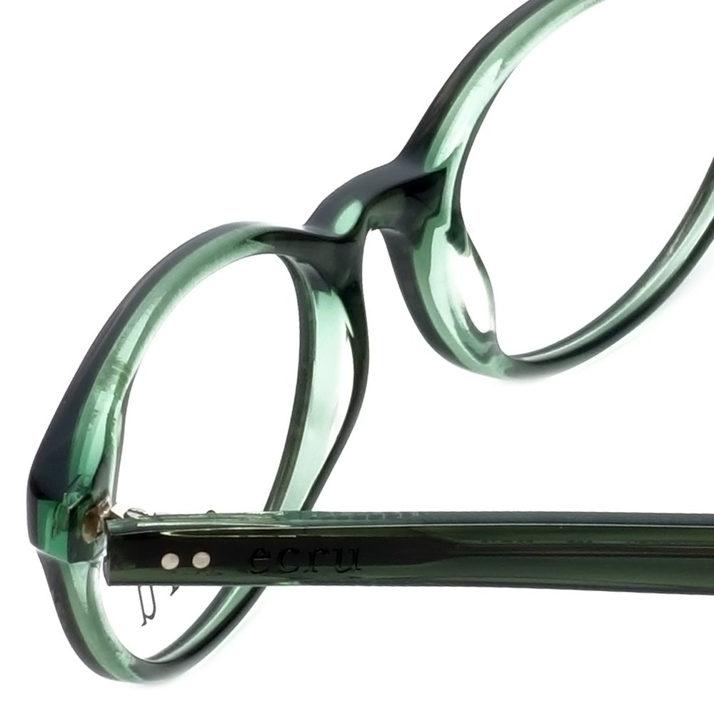 Premium Ecru Daltrey Designer Reading Glasses for Women & Men - Fashionable Lightweight Readers for Reading, Computer Use & Everyday Wear