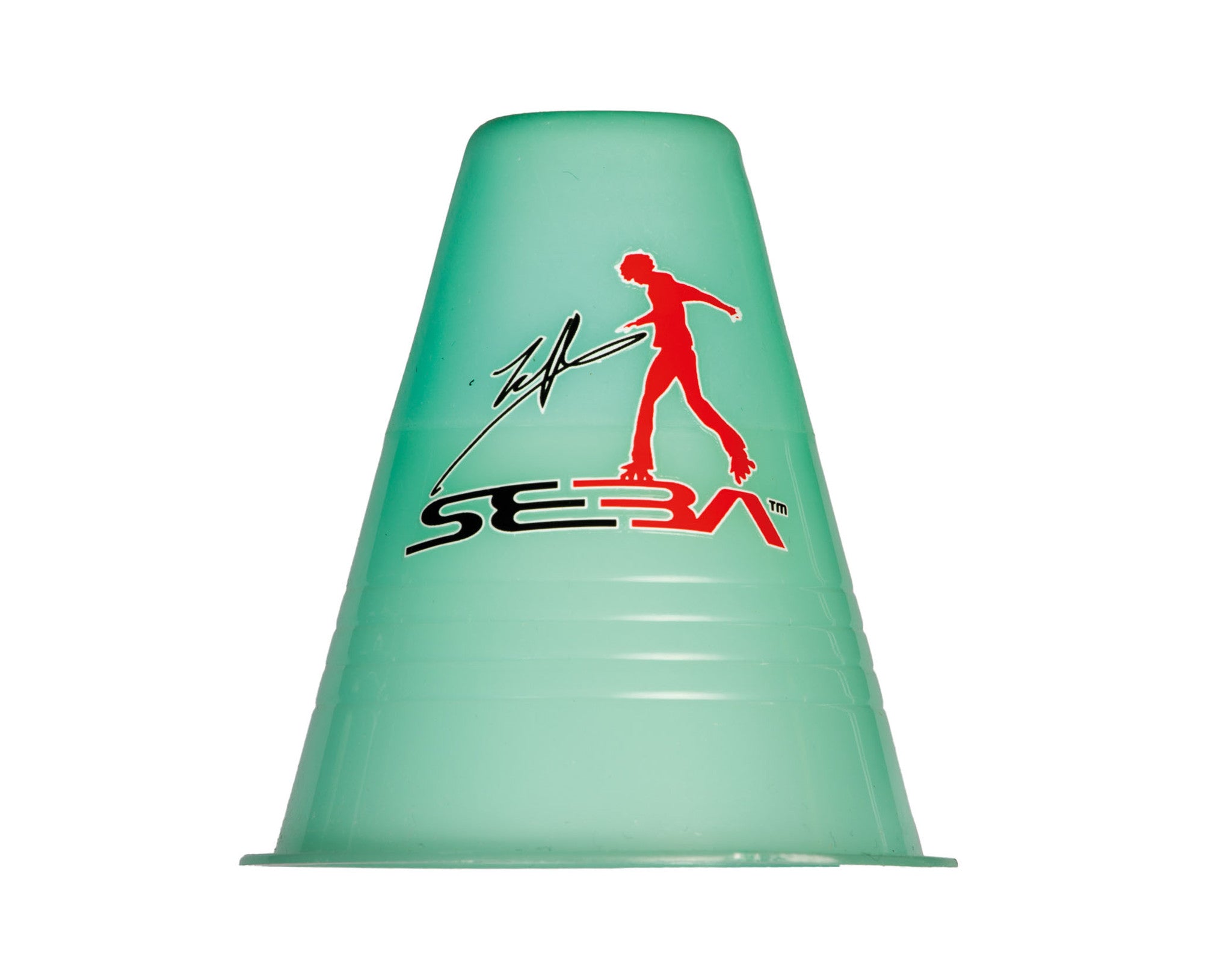 SEBA Dual Density Slalom Cones - High-Performance Training Cones for Skateboarding, Roller Skating & Agility Drills - Perfect for Outdoor Sports & Fitness Training
