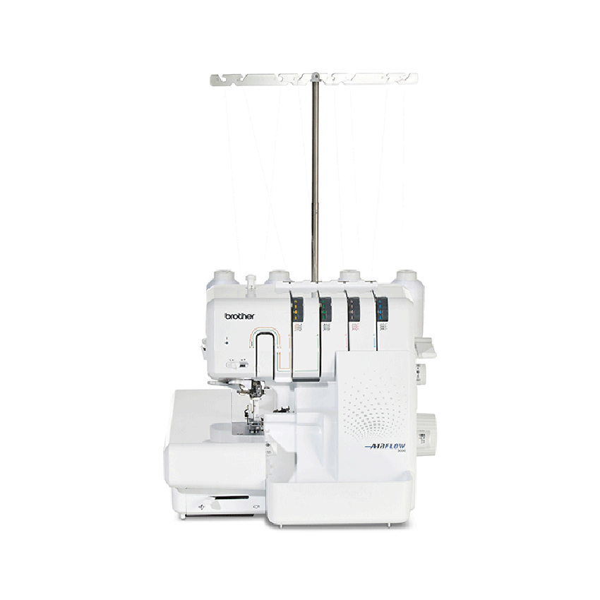 Brother Airflow 3000 Jet Air Overlock Sewing Machine - Ex-Demo Model | Professional Serger for Heavy Duty Fabrics | Perfect for Quilting, Apparel & Home Decor Projects