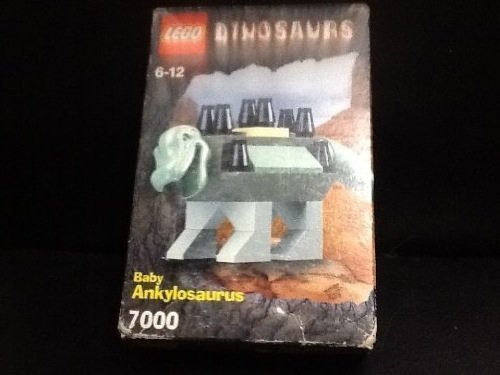 LEGO Baby Dinosaur Ankylosaurus Building Kit - 7000 Pieces, Japan Import - Creative STEM Toy for Kids & Collectors | Perfect for Birthday Gifts, Educational Play & Dinosaur Lovers
