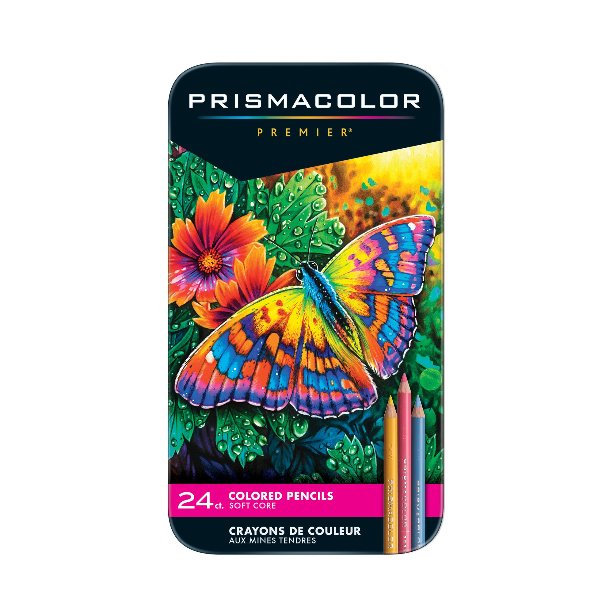 24 Pack Premier Colored Pencils - 72 Vibrant Colors for Artists & Students | Perfect for Sketching, Coloring Books & Professional Art Projects