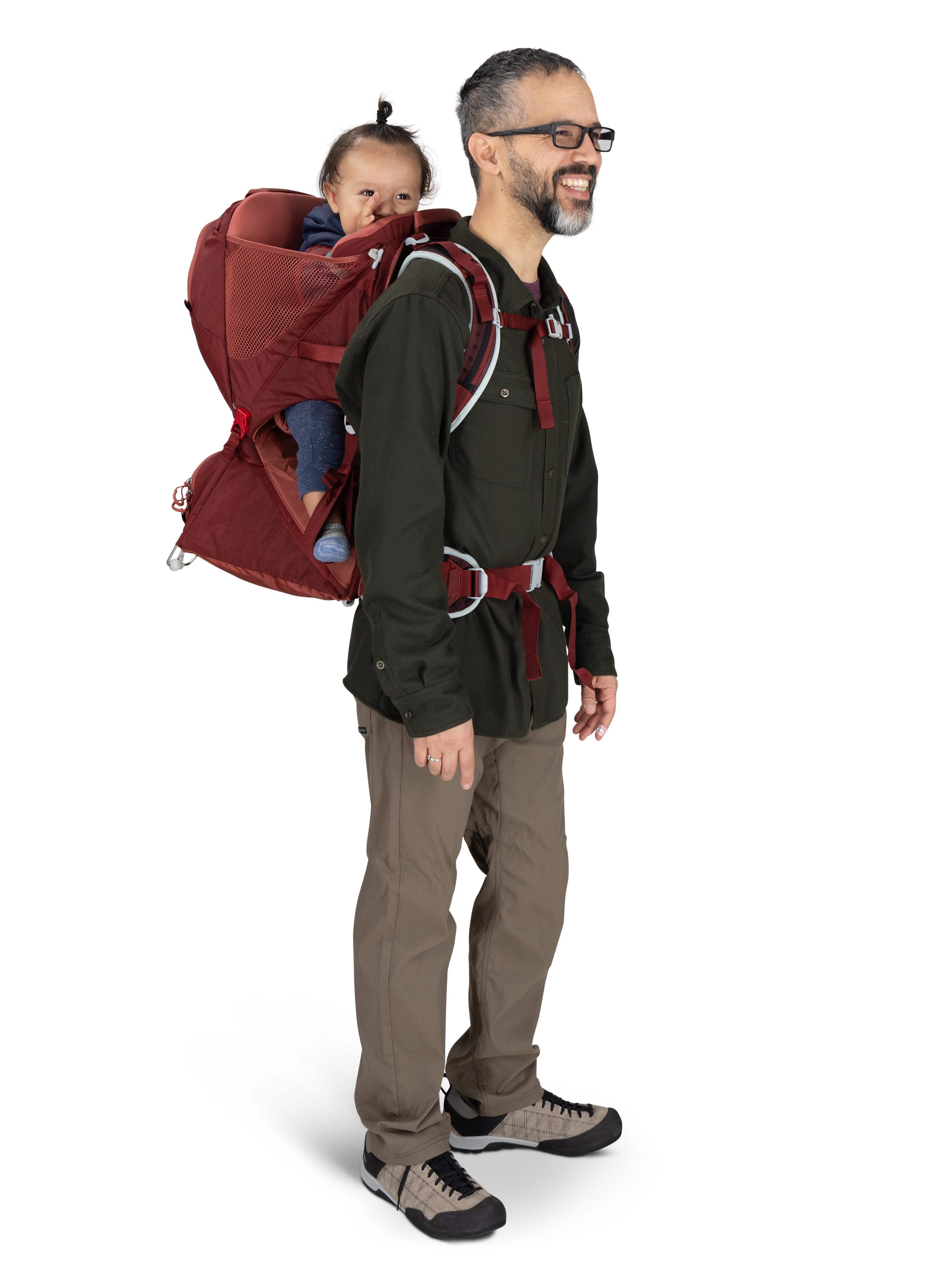 Osprey Poco LT Child Carrier Backpack - Lightweight & Comfortable Hiking Baby Carrier for Outdoor Adventures, Travel & Daily Use