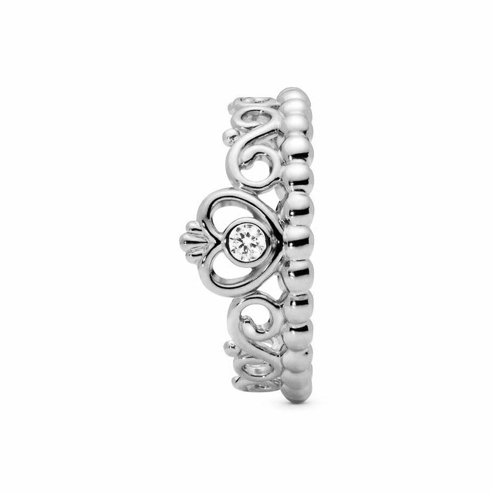 Lab Grown Diamond Crown Promise Ring for Women - Ethical & Affordable Engagement Jewelry - Perfect for Anniversaries, Proposals & Special Occasions