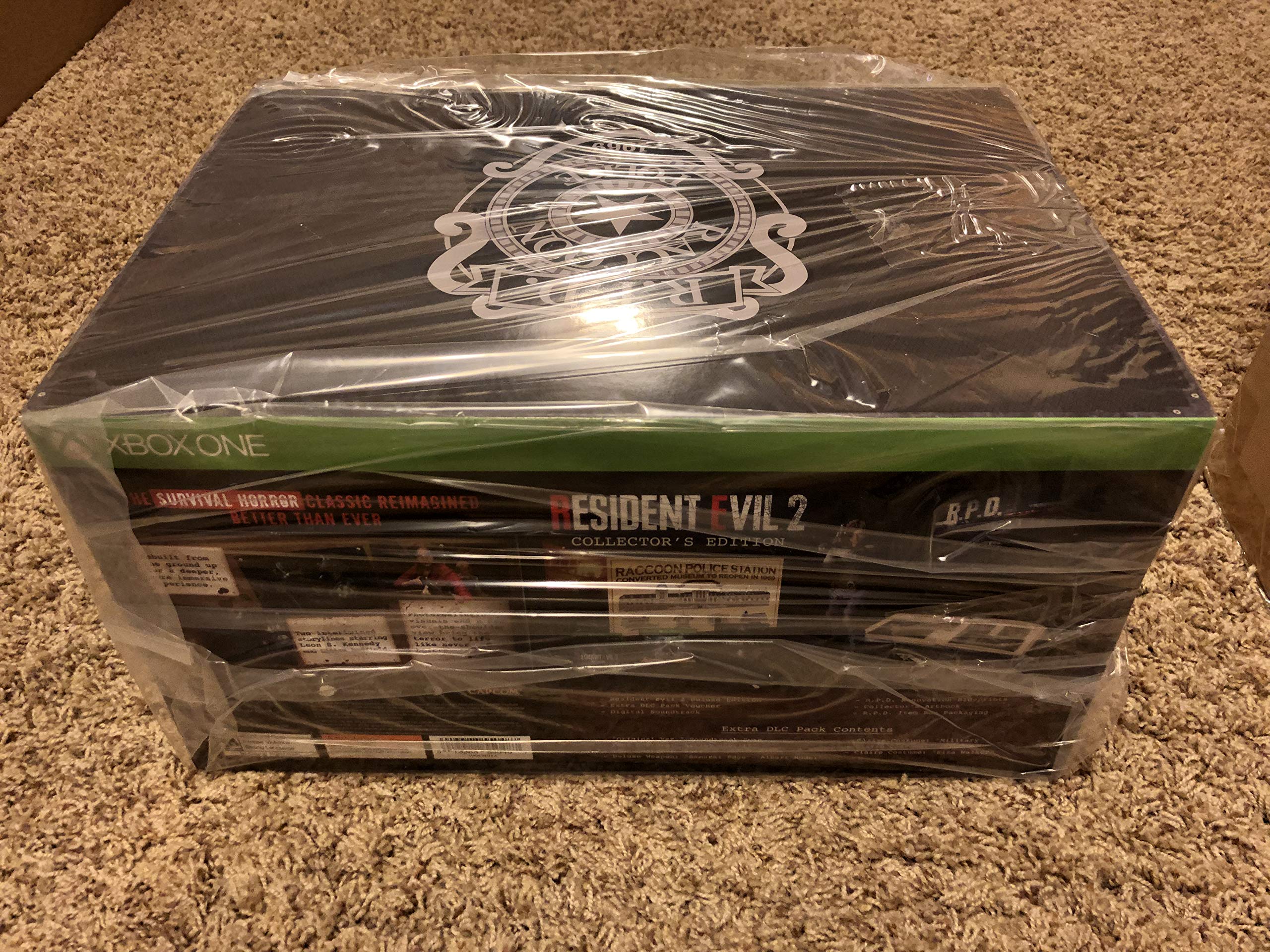 Resident Evil 2 Remake Collector's Edition for Xbox One - Limited Edition Horror Game with Exclusive Collectibles | Perfect for Gamers & Horror Fans | Play at Home or Gaming Parties