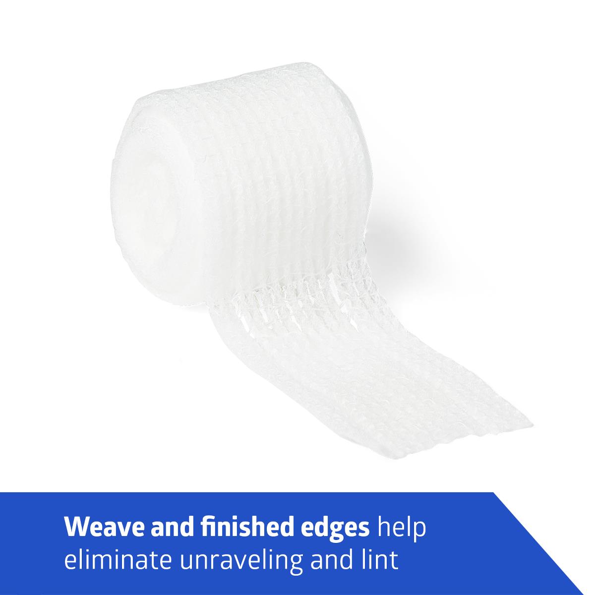 Breathable Conforming Stretch Gauze Bandage Roll - Non-Sterile Medical Wrap for Wound Care (2