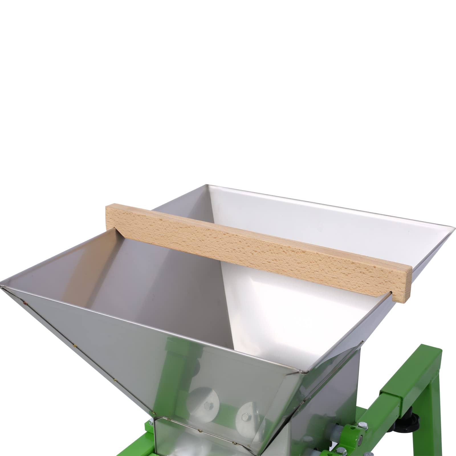7L Manual Fruit Crusher - Hand Crank Apple Grinder with Steel Hopper for Juice Press, Wine Making & Cider Extraction | Portable Fruit Shredder for Hard Vegetables | Perfect for Home Brewing, Farm Harvest & DIY Fruit Processing
