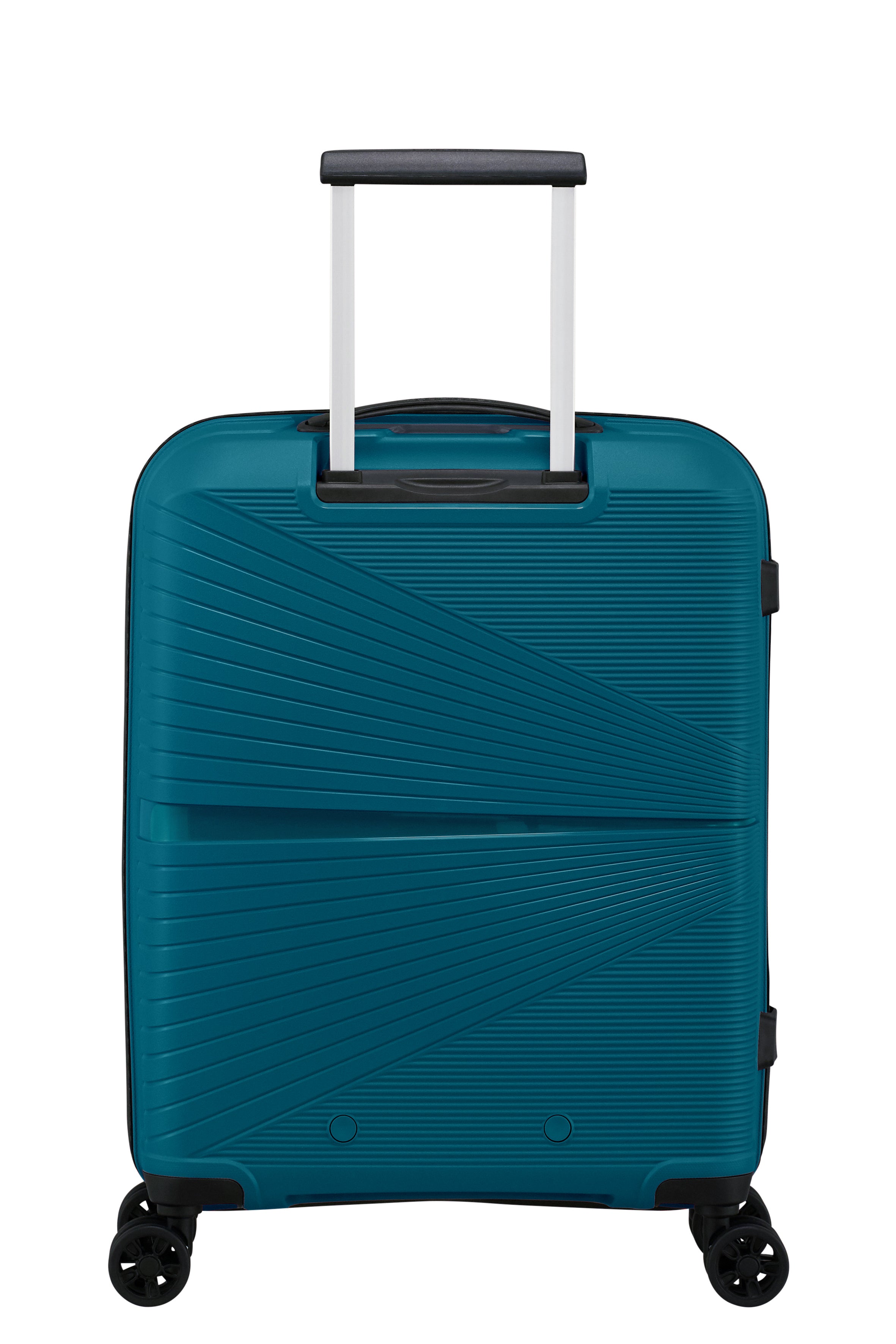 American Tourister Airconic 55cm Small Carry-On Suitcase - Lightweight Spinner Luggage with 4 Wheels, Deep Ocean Blue | Perfect for Weekend Trips & Air Travel