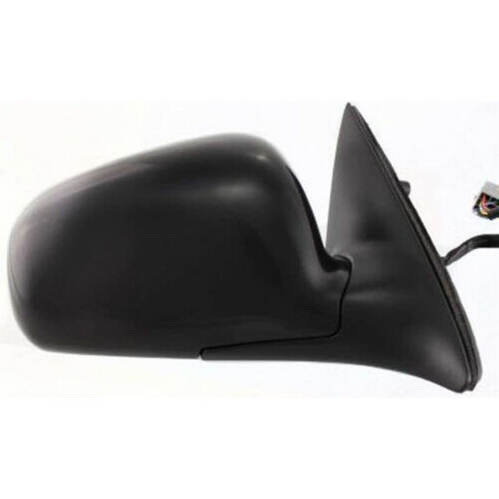 1998-2002 Lincoln Town Car Passenger Side Power Heated Black Folding Door Mirror - Replacement Part FO1321204 XW1Z17682AA | Perfect for Winter Driving & Enhanced Safety