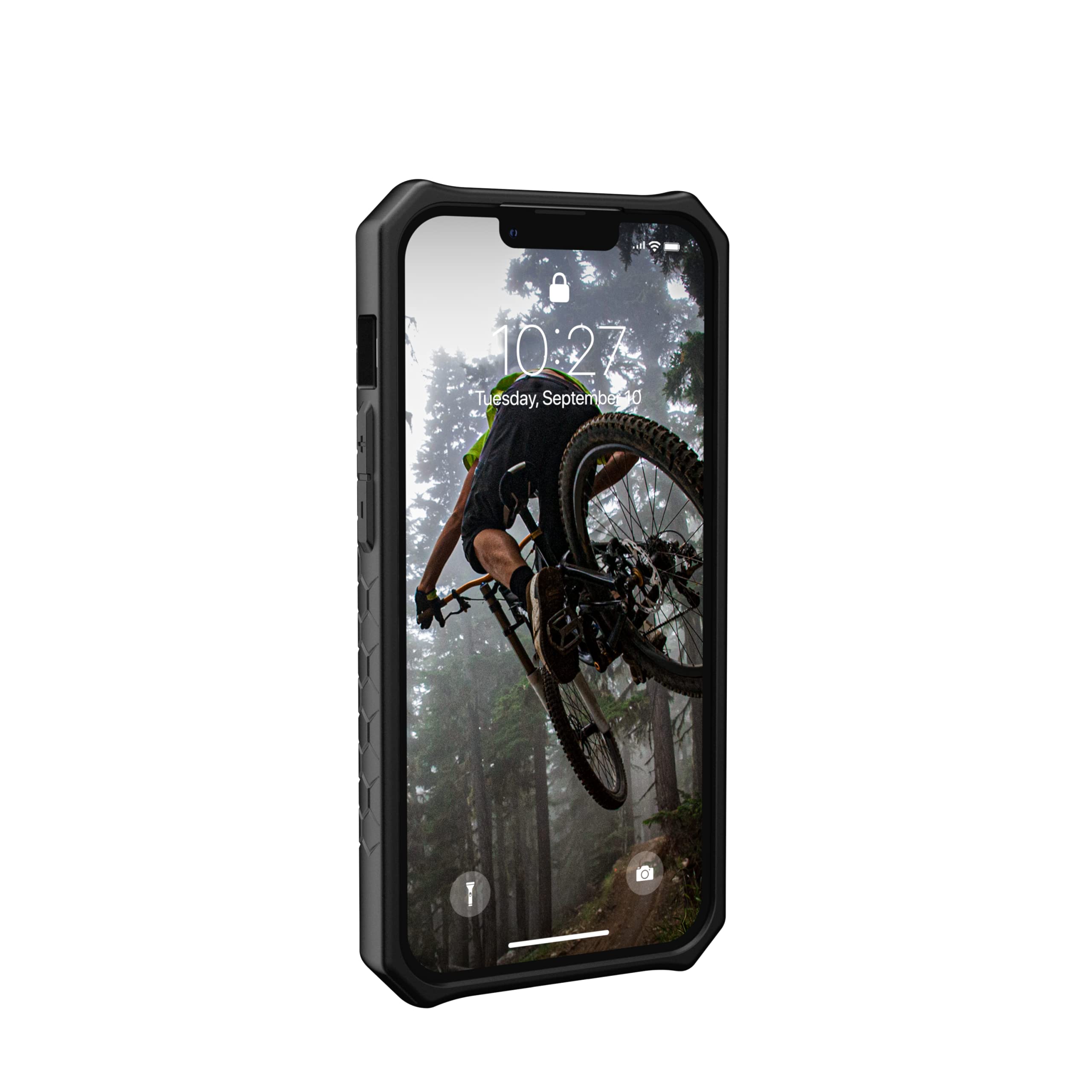 URBAN ARMOR GEAR UAG Rugged iPhone 13 Pro Case - Kevlar Black, Slim & Lightweight Shockproof Cover with Premium Protection for 6.1 Inch Screen | Perfect for Outdoor Adventures, Construction Work & Active Lifestyles