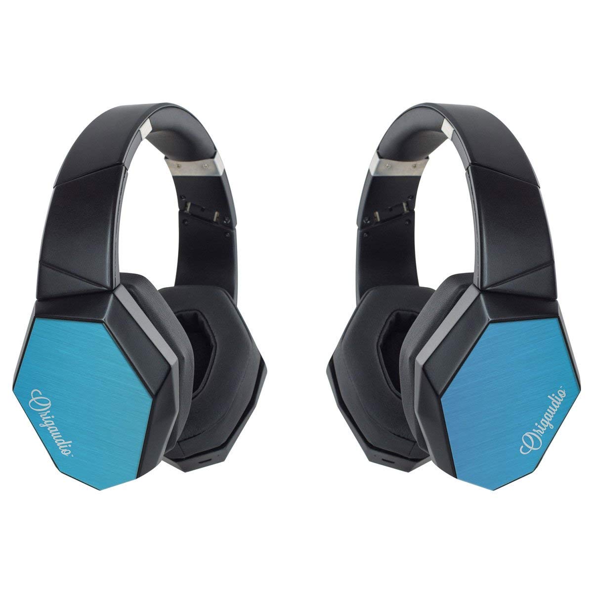 Wrapsody Wireless Bluetooth Headphones with Noise Cancelling, HD Sound & 30H Battery - Lightweight & Comfortable for Workouts, Travel & Office Use (Blue)
