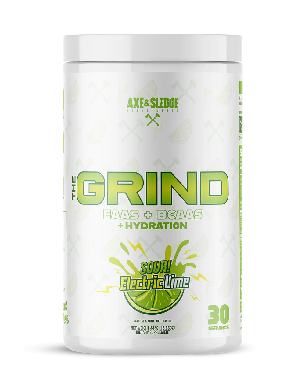 Axe & Sledge The Grind EAAS Pre-Workout Powder with Hydration Support - Boost Energy & Endurance for Intense Gym Sessions & Athletic Performance