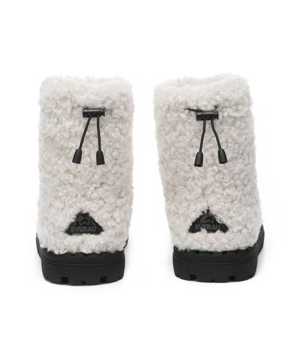 Women's Warm Plush Wool Winter Boots - Cozy Slip-On Snow Boots for Women, Perfect for Cold Weather, Snow Days & Indoor Comfort