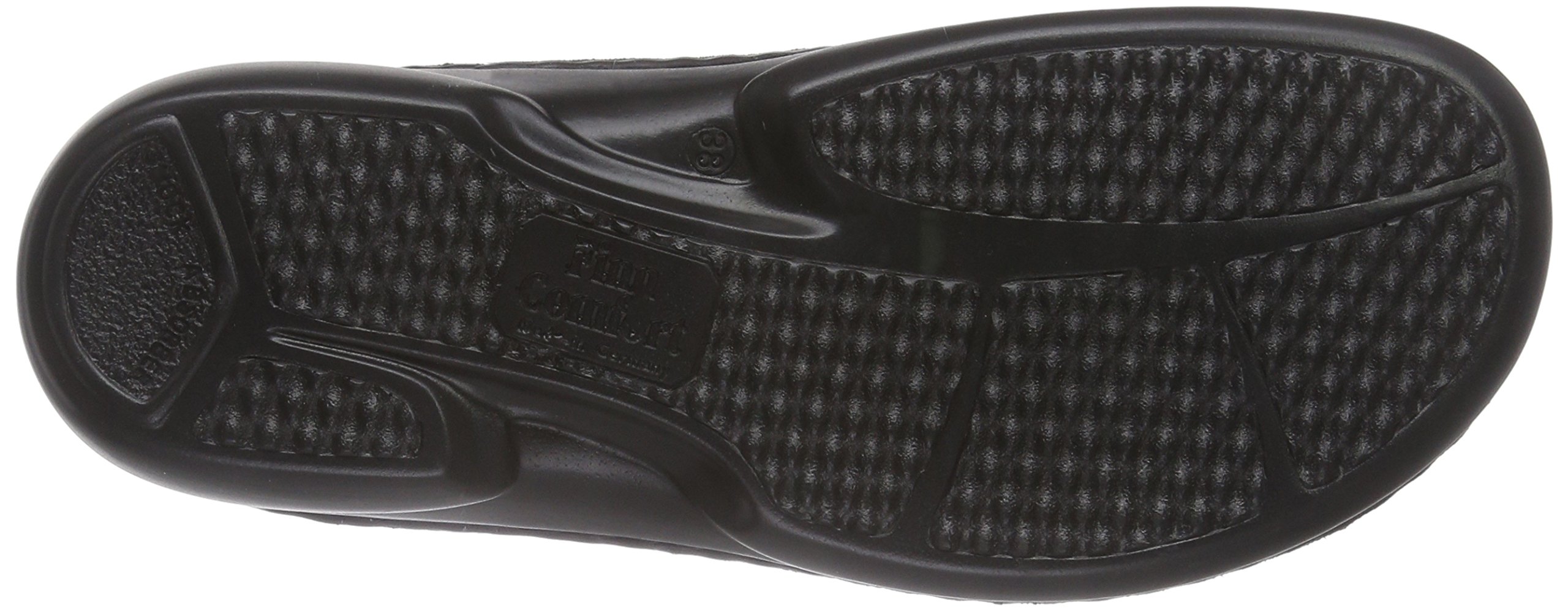 Finn Comfort Women's Comfortable Wedge Heel Open Toe Sandals - Size 4 | Breathable Summer Walking Shoes for Beach, Travel & Casual Outings