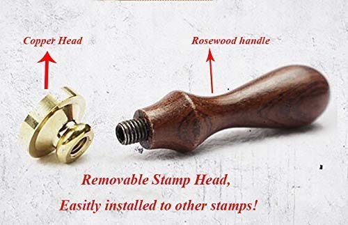 Rose Wax Seal Stamp Set for Wedding Invitations & Gifts