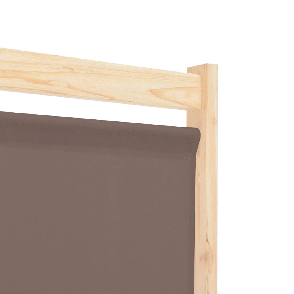 4-Panel Folding Room Divider Privacy Screen - 62.9