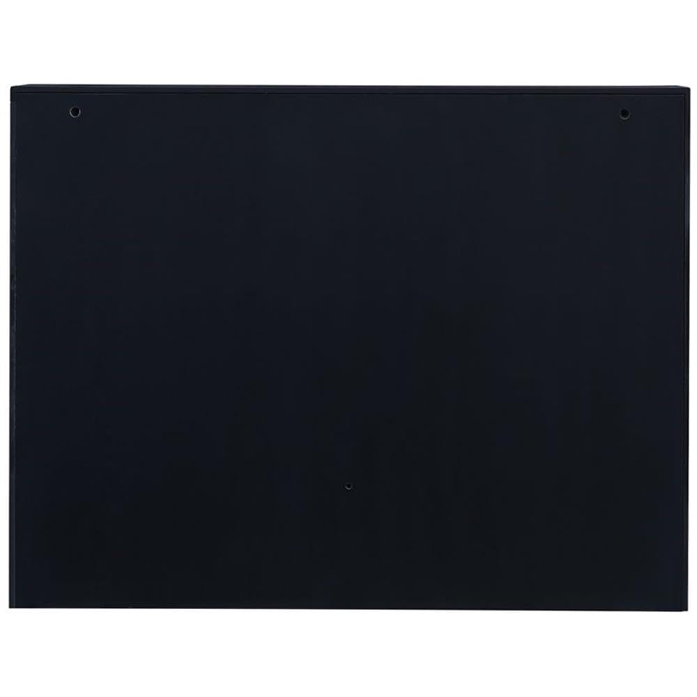 Wall Mounted Laptop Desk - Adjustable Floating Shelf for Home Office, Kitchen & Small Spaces - Universal Fit for All Laptops - Black (SEI Furniture) - Perfect for Remote Work, Studying & Space Saving Solutions