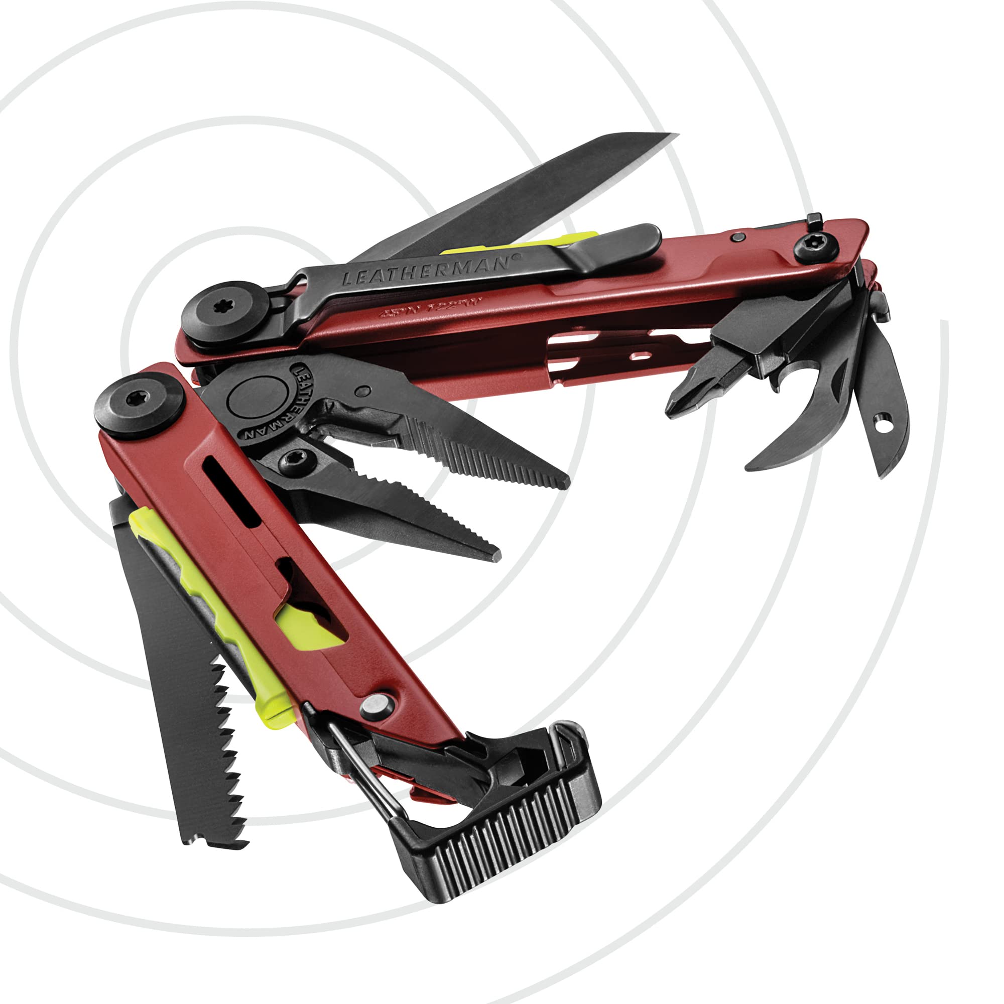 LEATHERMAN Signal Multi-Tool - 19-in-1 Survival Gear with Fire Starter & Emergency Whistle | Perfect for Camping, Hiking & Outdoor Adventures