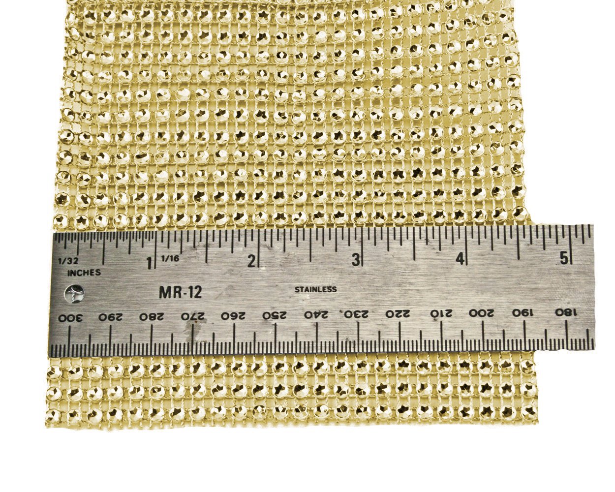 Sparkling Rhinestone Mesh Ribbon - 4.75