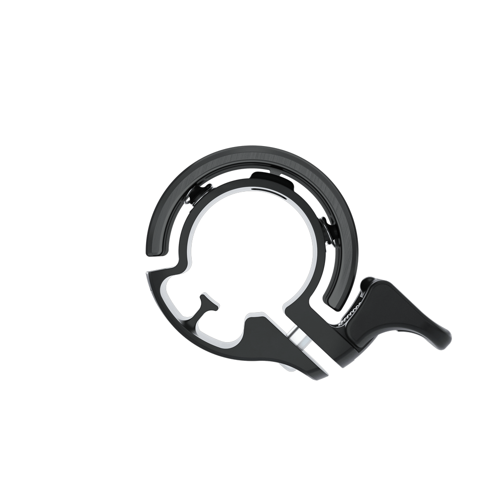 Knog Oi Classic Bike Bell - Durable & Loud Bicycle Bell for Urban Commuters, Mountain Bikes & Kids Bikes - Perfect for Safety & Style on Road or Trail Rides